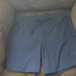 Style & Co. Navy Knit Pull-On Shorts